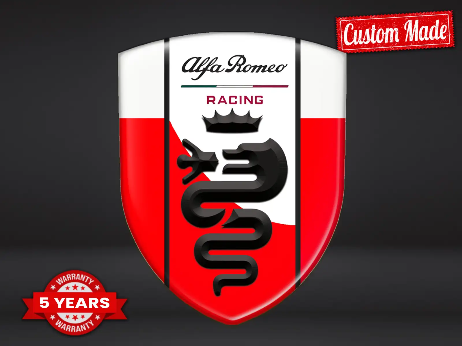 Alfa Romeo Custom Bumper Stickers Cars Limited Racing Modern